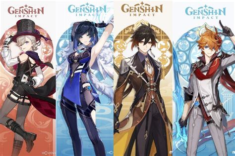 Genshin Impact 4.0 banners add three new Fontaine。